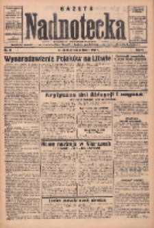 Gazeta Nadnotecka: pismo codzienne 1936.02.21 R.16 Nr43