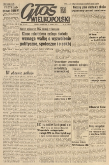 Głos Wielkopolski. 1951.02.19 R.7 nr49 Wyd.AB