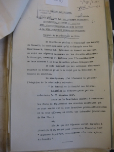 Rapport du Reprèsentant de Cuba