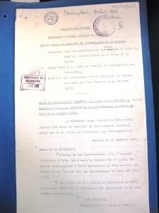 LXVème Session du Conseil séance 18.10.1931