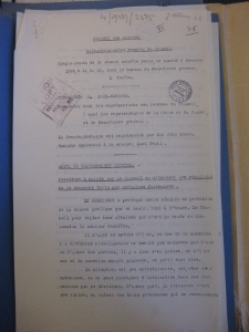 LXVIème Session du Conseil. Compte - rendu de la séance secréte 06.02.1932