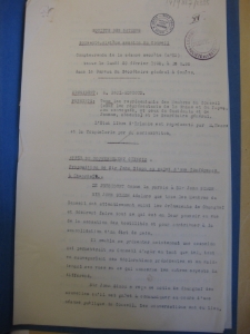 LXVIème Session du Conseil. Compte - rendu de la séance secréte 29.02.1932