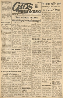 Głos Wielkopolski. 1952.04.30 R.8 nr103 Wyd.AB