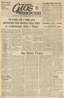 Głos Wielkopolski. 1952.05.04-05 R.8 nr107 Wyd.AB