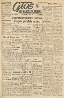 Głos Wielkopolski. 1952.08.01 R.8 nr183 Wyd.AB