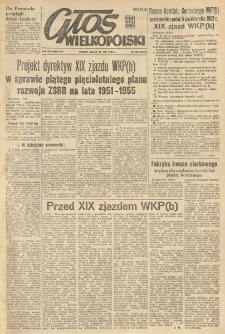 Głos Wielkopolski. 1952.08.22 R.8 nr201 Wyd.AB