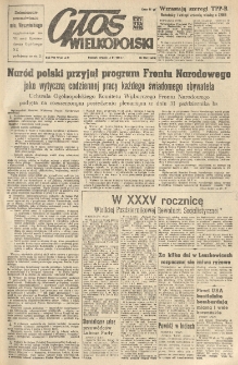 Głos Wielkopolski. 1952.11.04 R.8 nr265 Wyd.AB