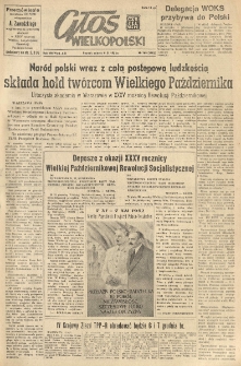 Głos Wielkopolski. 1952.11.08 R.8 nr269 Wyd.AB