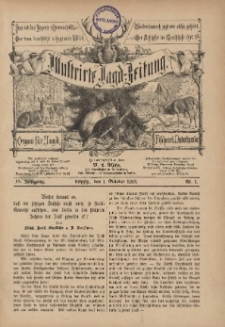 Illustrirte Jagd-Zeitung 1881-1882 Nr1