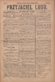 Przyjaciel Ludu : najstarsze i najtańsze pismo codzienne dla ludu polskiego 1905.01.06 R.45 Nr3