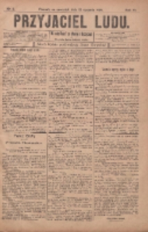 Przyjaciel Ludu : najstarsze i najtańsze pismo codzienne dla ludu polskiego 1905.01.12 R.45 Nr5