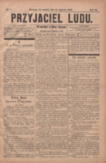 Przyjaciel Ludu : najstarsze i najtańsze pismo codzienne dla ludu polskiego 1905.01.17 R.45 Nr7