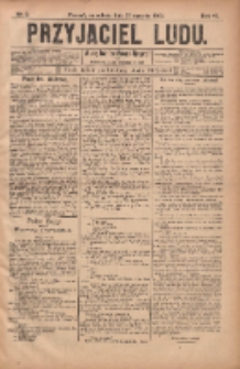 Przyjaciel Ludu : najstarsze i najtańsze pismo codzienne dla ludu polskiego 1905.01.21 R.45 Nr9