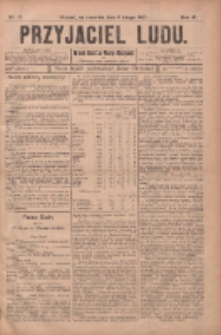 Przyjaciel Ludu : najstarsze i najtańsze pismo codzienne dla ludu polskiego 1905.02.09 R.45 Nr17