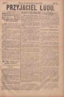 Przyjaciel Ludu : najstarsze i najtańsze pismo codzienne dla ludu polskiego 1905.03.04 R.45 Nr27