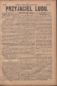 Przyjaciel Ludu : najstarsze i najtańsze pismo codzienne dla ludu polskiego 1905.03.21 R.45 Nr34