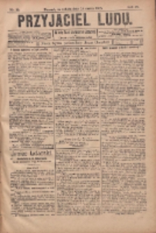 Przyjaciel Ludu : najstarsze i najtańsze pismo codzienne dla ludu polskiego 1905.03.25 R.45 Nr36
