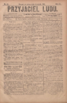 Przyjaciel Ludu : najstarsze i najtańsze pismo codzienne dla ludu polskiego 1905.04.08 R.45 Nr42