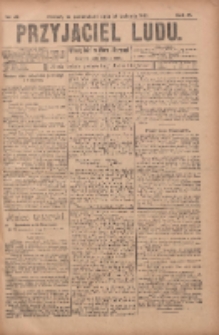 Przyjaciel Ludu : najstarsze i najtańsze pismo codzienne dla ludu polskiego 1905.04.24 R.45 Nr49