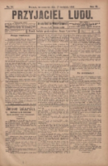 Przyjaciel Ludu : najstarsze i najtańsze pismo codzienne dla ludu polskiego 1905.04.27 R.45 Nr50