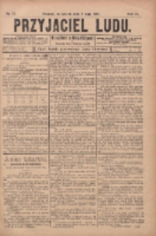 Przyjaciel Ludu : najstarsze i najtańsze pismo codzienne dla ludu polskiego 1905.05.02 R.45 Nr52