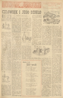 Nowy Świat. Tygodniowy dodatek Głosu Wielkopolskiego. 1952.04.06 R.3 nr14