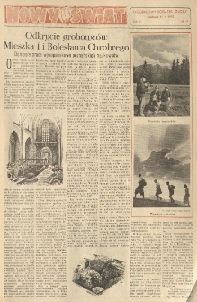 Nowy Świat. Tygodniowy dodatek Głosu Wielkopolskiego. 1952.05.11 R.3 nr19