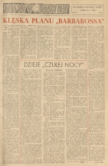 Nowy Świat. Tygodniowy dodatek Głosu Wielkopolskiego. 1952.06.22 R.3 nr25