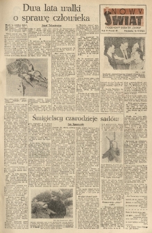 Nowy Świat. Tygodniowy dodatek Głosu Wielkopolskiego. 1952.11.16 R.3 nr45
