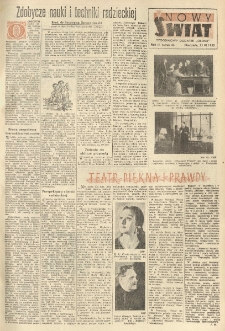 Nowy Świat. Tygodniowy dodatek Głosu Wielkopolskiego. 1952.11.23 R.3 nr46