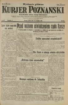 Kurier Poznański 1935.09.14 R.30 nr 421