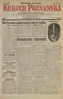 Kurier Poznański 1935.09.29 R.30 nr 448