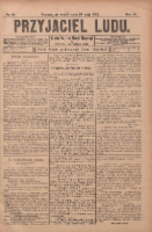Przyjaciel Ludu : najstarsze i najtańsze pismo codzienne dla ludu polskiego 1905.05.23 R.45 Nr61