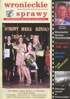 Wronieckie Sprawy 2002.03.14 R.12 Nr11(241)