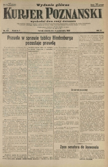 Kurier Poznański 1935.10.06 R.30 nr 459