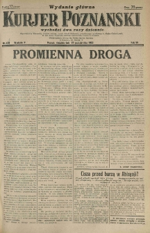 Kurier Poznański 1935.10.27 R.30 nr 495