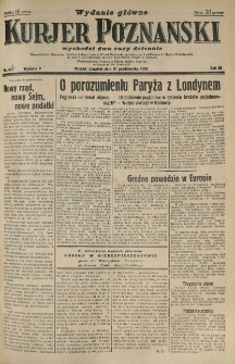 Kurier Poznański 1935.10.31 R.30 nr 501