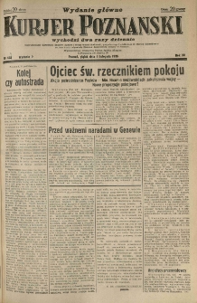 Kurier Poznański 1935.11.01 R.30 nr 503