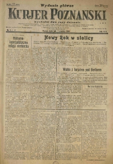 Kurier Poznański 1934.01.03 R.29 nr 1