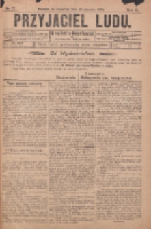 Przyjaciel Ludu : najstarsze i najtańsze pismo codzienne dla ludu polskiego 1905.06.29 R.45 Nr77