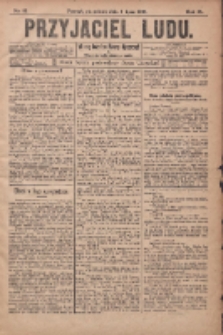 Przyjaciel Ludu : najstarsze i najtańsze pismo codzienne dla ludu polskiego 1905.07.08 R.45 Nr81