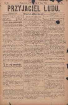 Przyjaciel Ludu : najstarsze i najtańsze pismo codzienne dla ludu polskiego 1905.07.20 R.45 Nr86