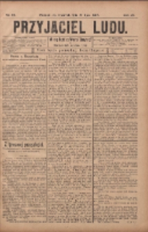 Przyjaciel Ludu : najstarsze i najtańsze pismo codzienne dla ludu polskiego 1905.07.27 R.45 Nr89