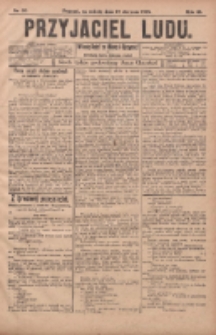 Przyjaciel Ludu : najstarsze i najtańsze pismo codzienne dla ludu polskiego 1905.08.19 R.45 Nr99