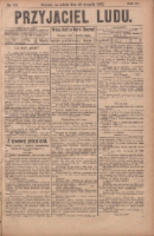 Przyjaciel Ludu : najstarsze i najtańsze pismo codzienne dla ludu polskiego 1905.08.26 R.45 Nr102