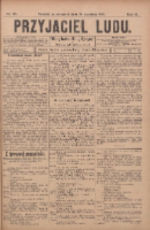 Przyjaciel Ludu : najstarsze i najtańsze pismo codzienne dla ludu polskiego 1905.09.28 R.45 Nr116