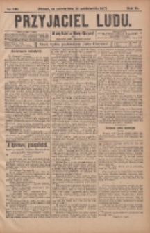 Przyjaciel Ludu : najstarsze i najtańsze pismo codzienne dla ludu polskiego 1905.10.28 R.45 Nr129