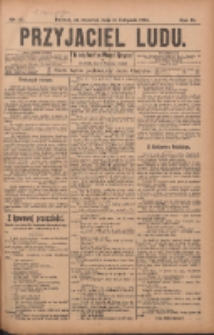 Przyjaciel Ludu : najstarsze i najtańsze pismo codzienne dla ludu polskiego 1905.11.16 R.45 Nr137