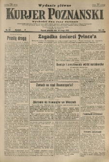Kurier Poznański 1934.02.25 R.29 nr 89