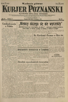 Kurier Poznański 1934.11.14 R.29 nr 517